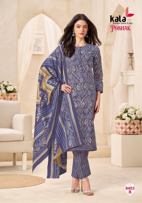 Kala poshak vol-3 cotton dress materials wholesale